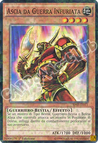 BP03-IT011 Ascia da Guerra Infuriata comune shatter foil 1a edizione (IT) -NEAR MINT-