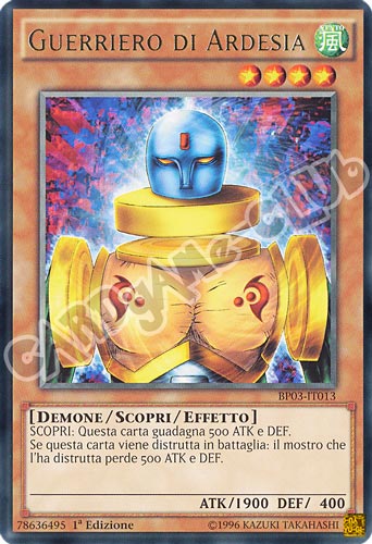 BP03-IT013 Guerriero di Ardesia rara 1a edizione (IT) -NEAR MINT-