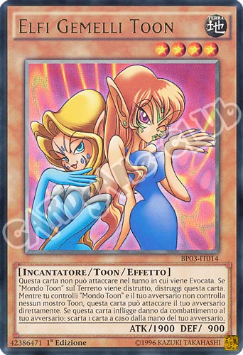 BP03-IT014 Elfi Gemelli Toon rara 1a edizione (IT) -NEAR MINT-