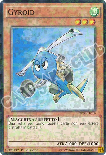 BP03-IT016 Gyroid comune shatter foil 1a edizione (IT) -NEAR MINT-