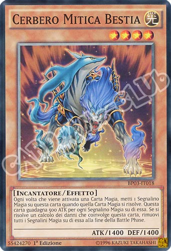 BP03-IT018 Cerbero Mitica Bestia comune 1a edizione (IT) -NEAR MINT-