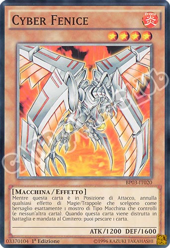 BP03-IT020 Cyber Fenice comune 1a edizione (IT) -NEAR MINT-