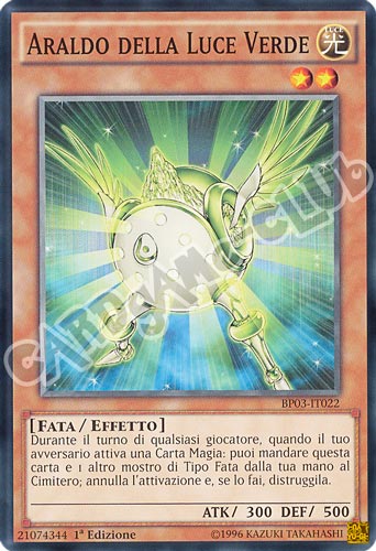 BP03-IT022 Araldo della Luce Verde comune 1a edizione (IT) -NEAR MINT-