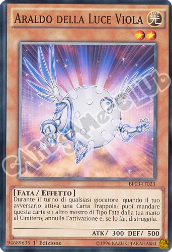 BP03-IT023 Araldo della Luce Viola comune 1a edizione (IT) -PLAYED-