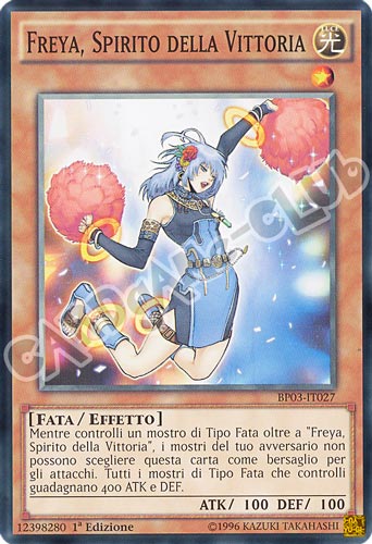 BP03-IT027 Freya, Spirito della Vittoria comune 1a edizione (IT) -PLAYED-