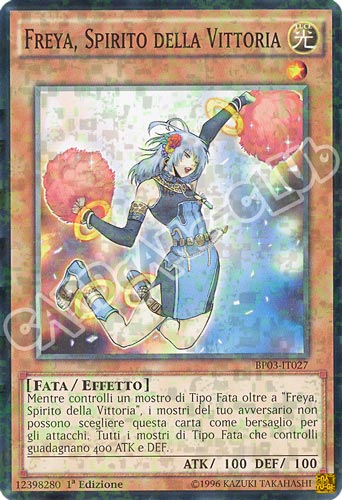 BP03-IT027 Freya, Spirito della Vittoria comune shatter foil 1a edizione (IT) -NEAR MINT-