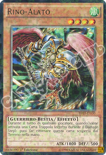 BP03-IT030 Rino-Alato rara shatter foil 1a edizione (IT) -NEAR MINT-