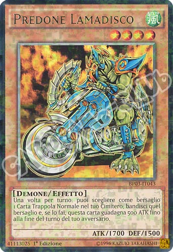 BP03-IT043 Predone Lamadisco rara shatter foil 1a edizione (IT) -NEAR MINT-