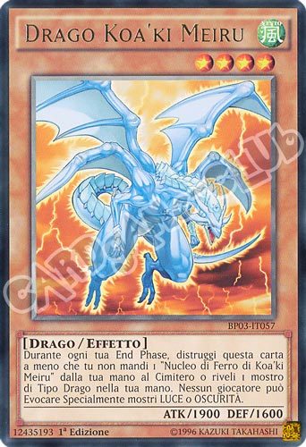 BP03-IT057 Drago Koa'ki Meiru rara 1a edizione (IT) -NEAR MINT-