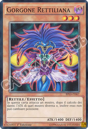 BP03-IT067 Gorgone Rettiliana comune 1a edizione (IT) -NEAR MINT-