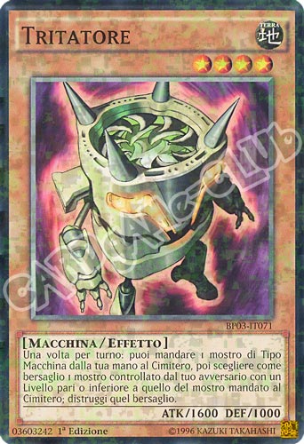 BP03-IT071 Tritatore comune shatter foil 1a edizione (IT) -NEAR MINT-