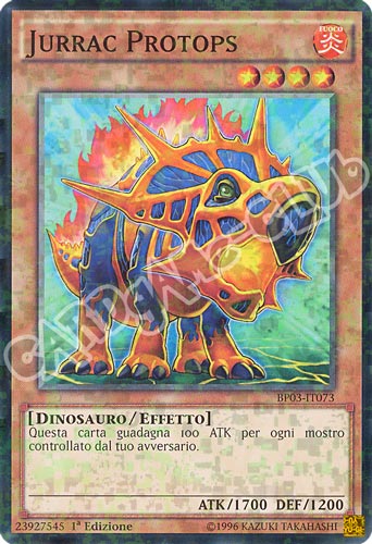 BP03-IT073 Jurrac Protops comune shatter foil 1a edizione (IT) -NEAR MINT-