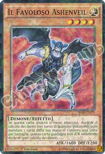 BP03-IT079 Il Favoloso Ashenveil comune shatter foil 1a edizione (IT) -NEAR MINT-