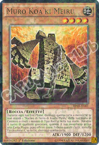 BP03-IT081 Muro Koa'ki Meiru rara shatter foil 1a edizione (IT) -NEAR MINT-