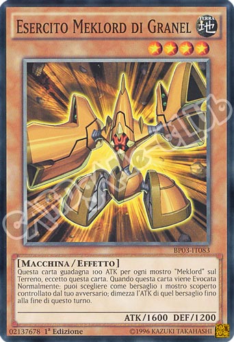 BP03-IT083 Esercito Meklord di Granel comune 1a edizione (IT) -NEAR MINT-