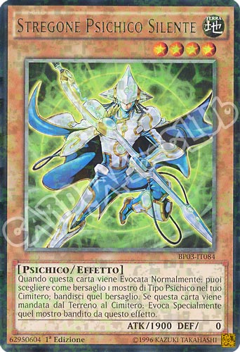 BP03-IT084 Stregone Psichico Silente rara shatter foil 1a edizione (IT) -NEAR MINT-