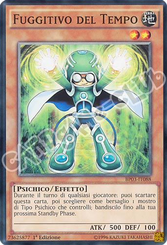 BP03-IT088 Fuggitivo del Tempo comune 1a edizione (IT) -NEAR MINT-