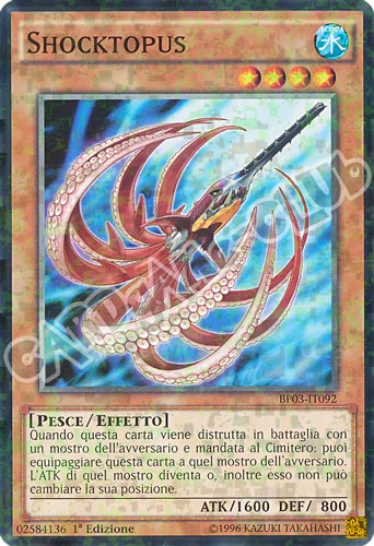 BP03-IT092 Shocktopus comune shatter foil 1a edizione (IT) -NEAR MINT-