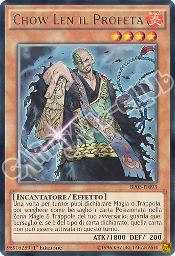 BP03-IT093 Chow Len il Profeta rara 1a edizione (IT) -NEAR MINT-