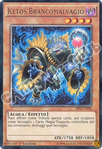 BP03-IT098 Ketos Brancomalvagio rara 1a edizione (IT) -NEAR MINT-