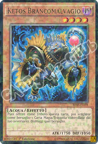 BP03-IT098 Ketos Brancomalvagio rara shatter foil 1a edizione (IT) -NEAR MINT-