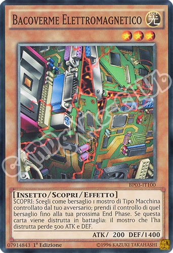 BP03-IT100 Bacoverme Elettromagnetico comune 1a edizione (IT) -NEAR MINT-