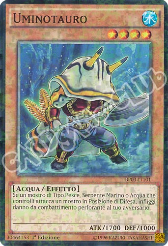 BP03-IT101 Uminotauro comune shatter foil 1a edizione (IT) -NEAR MINT-