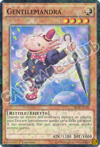 BP03-IT106 Gentilemandra comune shatter foil 1a edizione (IT) -NEAR MINT-