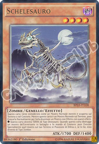 BP03-IT108 Schelesauro rara 1a edizione (IT) -NEAR MINT-