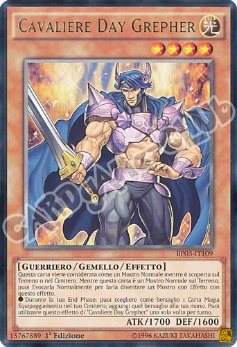 BP03-IT109 Cavaliere Day Grepher rara 1a edizione (IT) -NEAR MINT-
