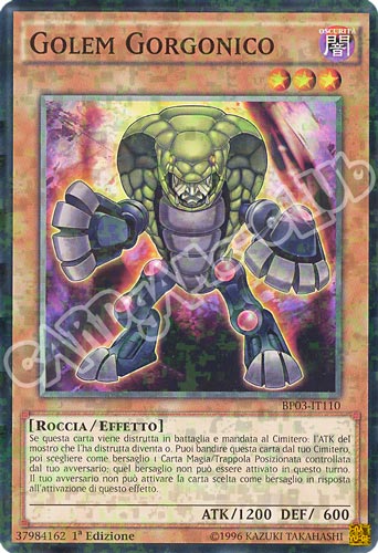 BP03-IT110 Golem Gorgonico comune shatter foil 1a edizione (IT)  -GOOD-