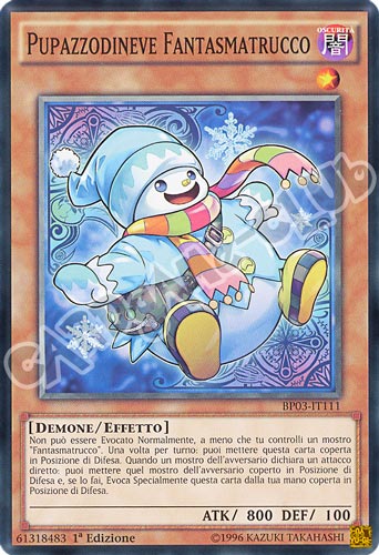 BP03-IT111 Pupazzo di Neve Fantasmatrucco comune 1a edizione (IT) -NEAR MINT-