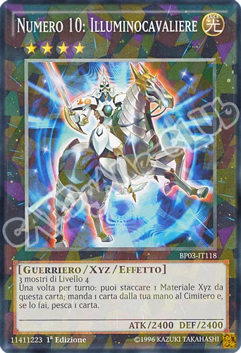 BP03-IT118 Numero 10: Illuminocavaliere comune shatter foil 1a edizione (IT) -NEAR MINT-
