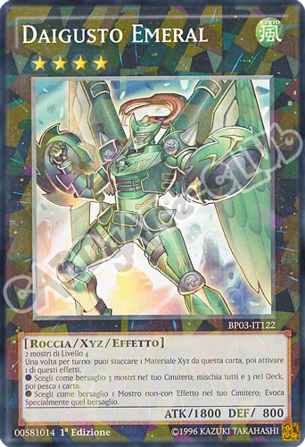 BP03-IT122 Daigusto Emeral comune shatter foil 1a edizione (IT) -NEAR MINT-