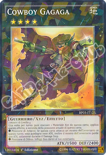 BP03-IT123 Cowboy Gagaga comune shatter foil 1a edizione (IT) -NEAR MINT-