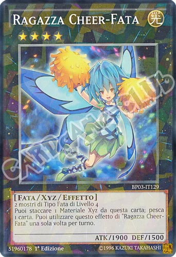 BP03-IT129 Ragazza Cheer-Fata comune shatter foil 1a edizione (IT) -NEAR MINT-