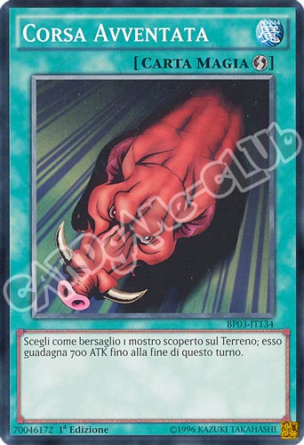 BP03-IT134 Corsa Avventata comune 1a edizione (IT) -NEAR MINT-