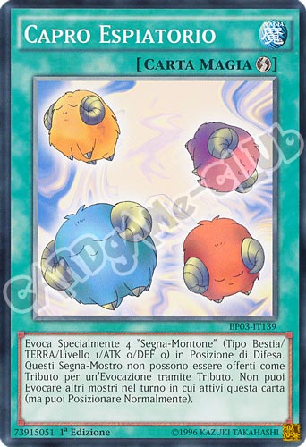 BP03-IT139 Capro Espiatorio comune 1a edizione (IT) -NEAR MINT-