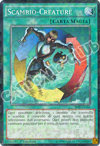 BP03-IT144 Scambio-Creature comune shatter foil 1a edizione (IT) -NEAR MINT-
