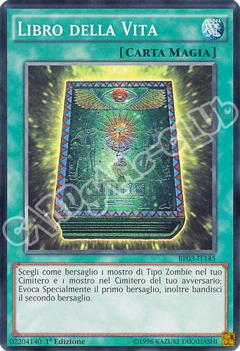 BP03-IT145 Libro della Vita comune 1a edizione (IT) -NEAR MINT-