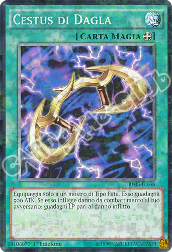 BP03-IT148 Cestus di Dagla comune shatter foil 1a edizione (IT) -NEAR MINT-