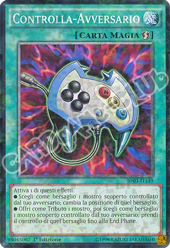 BP03-IT149 Controlla-Avversario comune shatter foil 1a edizione (IT) -NEAR MINT-