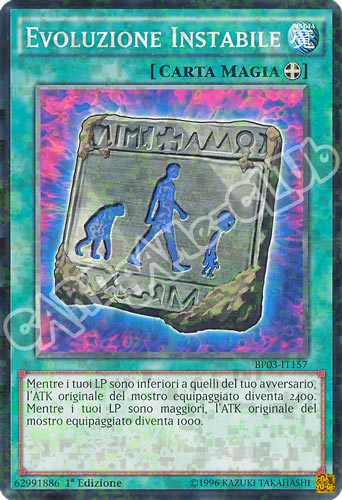 BP03-IT157 Evoluzione Instabile comune shatter foil 1a edizione (IT) -NEAR MINT-