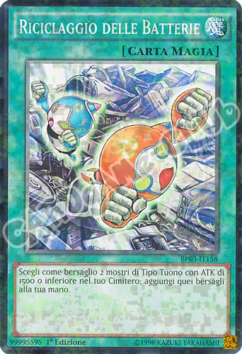 BP03-IT158 Riciclaggio delle Batterie comune shatter foil 1a edizione (IT) -NEAR MINT-