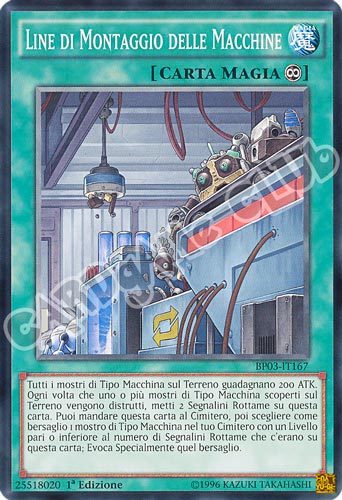 BP03-IT167 Line di Montaggio delle Macchine comune 1a edizione (IT) -NEAR MINT-