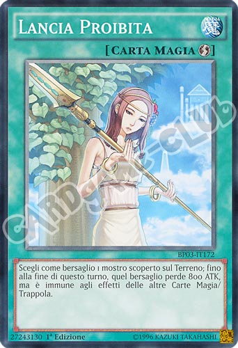 BP03-IT172 Lancia Proibita comune 1a edizione (IT) -NEAR MINT-