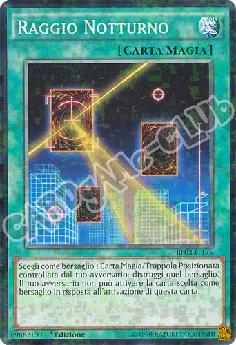 BP03-IT176 Raggio Notturno comune shatter foil 1a edizione (IT) -NEAR MINT-