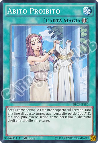 BP03-IT180 Abito Proibito comune 1a edizione (IT) -NEAR MINT-