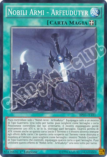 BP03-IT181 Nobili Armi - Arfeudutyr comune 1a edizione (IT) -NEAR MINT-