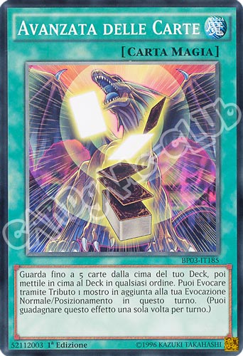 BP03-IT185 Avanzata delle Carte comune 1a edizione (IT) -NEAR MINT-
